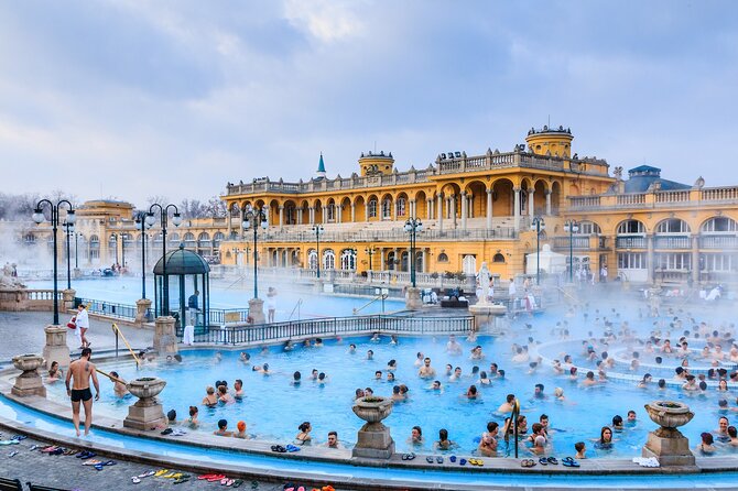 Budapest: City Park Self-Guided Walking Tour - Finishing beside the Széchenyi Baths