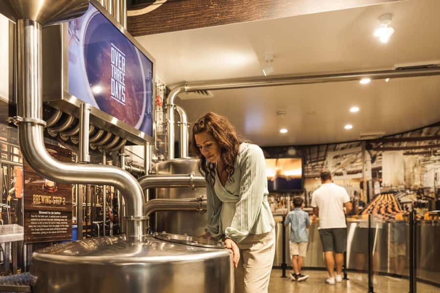 Bundaberg: Brew Tasting and Self-Guided Gallery Tour - Watching the brewing process through panoramic cameras