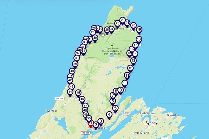 Cabot Trail: a Smartphone Audio Driving Tour - Cape Smokey and Ingonish: big views with a place to pause
