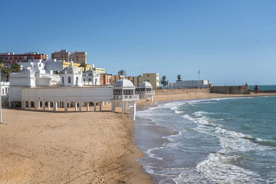 Cádiz TukTuk Tour with Audioguide - Alameda Apodaca and Plaza de España