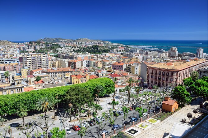 Cagliari Scavenger Hunt and Highlights Self Guided Audio Tour - The Archaeological Museum from the outside