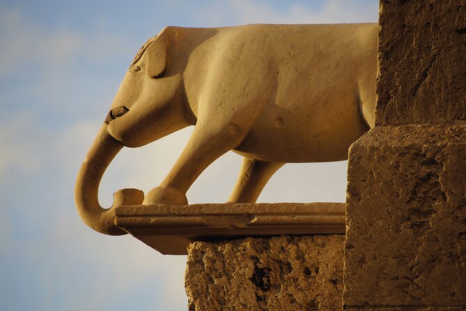 Cagliari Walking Tour with Audio and Written Guide - The Elephant Tower, a medieval gate with a tiny namesake
