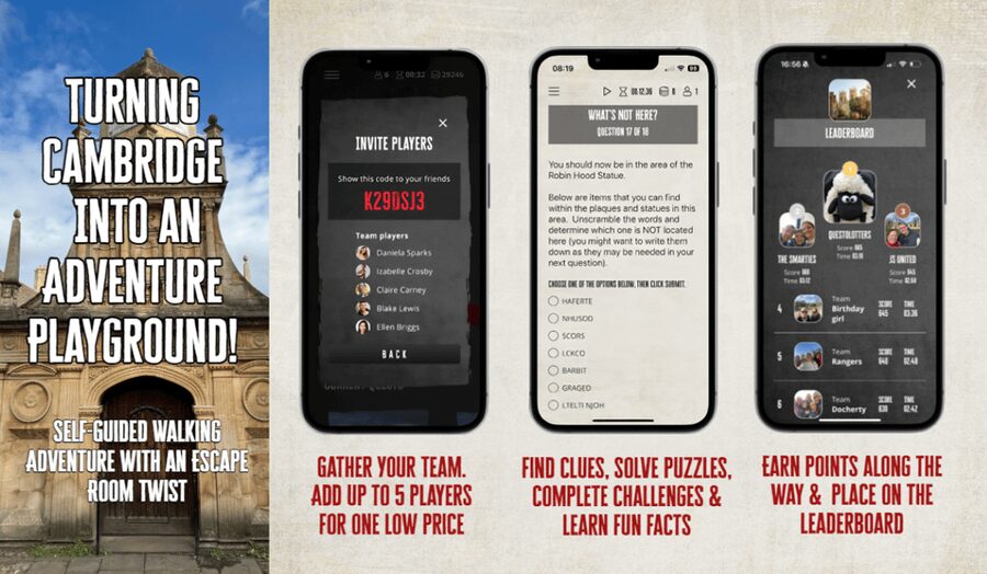 Cambridge: City Walking Tour & Exploration Game - Famous colleges, overlooked corners, and city views