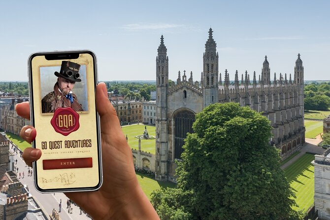 Cambridge Quest: Self Guided City Walk & Immersive Treasure Hunt - Famous colleges with a reason to look closer