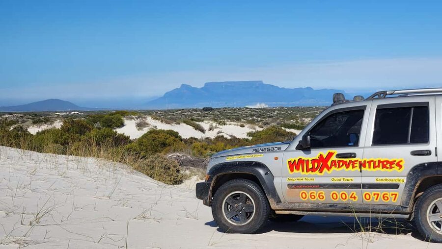 CAPE TOWN: ATLANTIS DUNES SELF DRIVE EXCLUSIVE JEEP 4X4 TOUR - The Jeep ride: sand, slopes, and sudden surprises