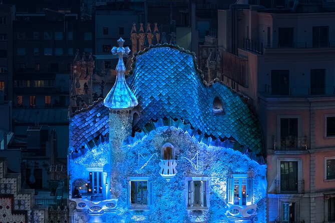 Casa Batlló : Night Visit "A Winter Night" - Lighting, Projections, and the Dreamlike Mood