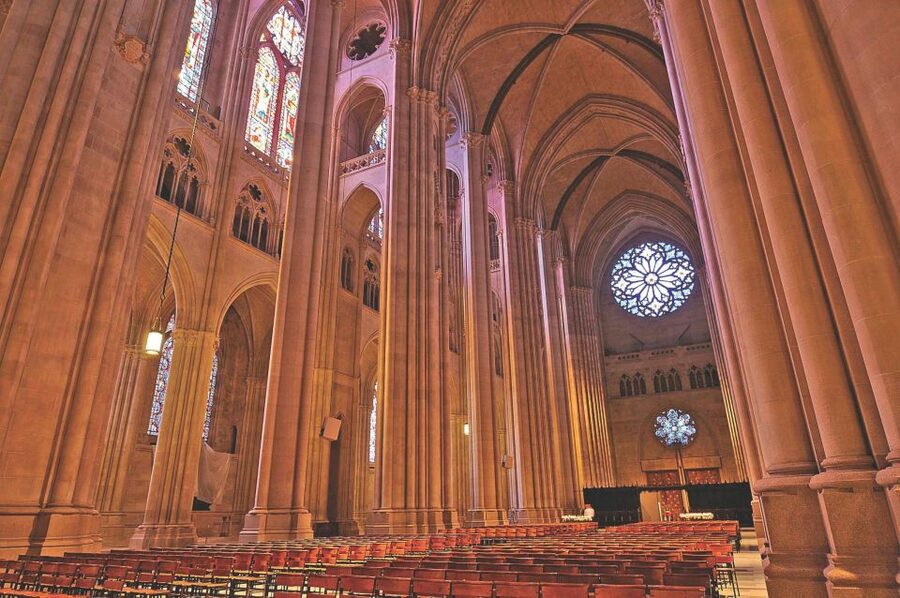 Cathedral of St. John the Divine: Self-Guided Tour - First impressions inside the Gothic interior