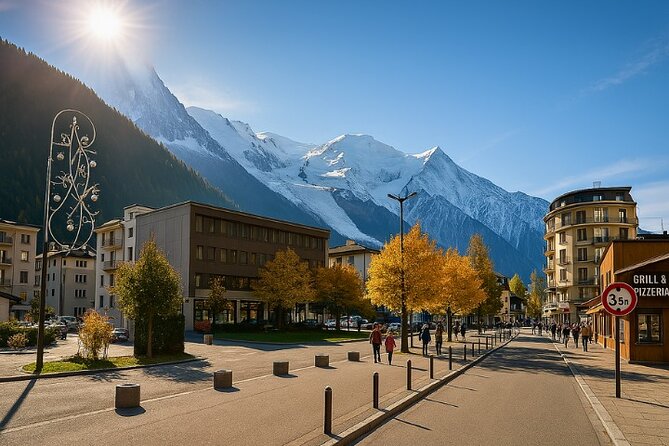 Chamonix Self Guided Walking Tour with an App - Friendship, faith, and a Baroque church