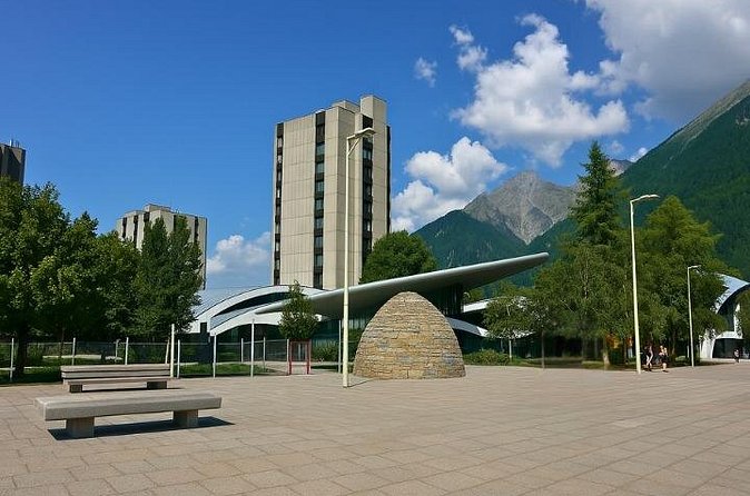 Chamonix Self Guided Walking Tour with an App - The final view toward Aiguille du Midi