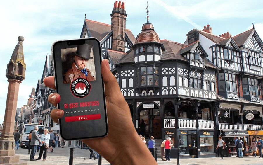 Chester: City Walking Tour & Exploration Game - Walking Chester’s famous walls