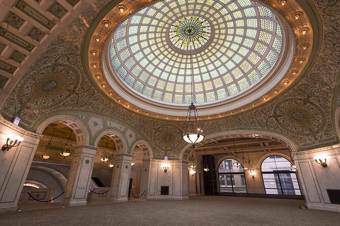 Chicago Self-Guided Audio Tour - The Chicago Cultural Center is a free indoor pause