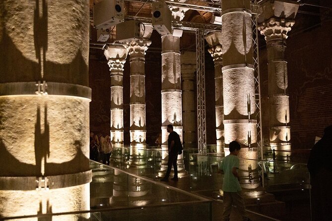 Cistern of Theodosius Entry Ticket & Audio Guide - What you see inside Serefiye Sarnici