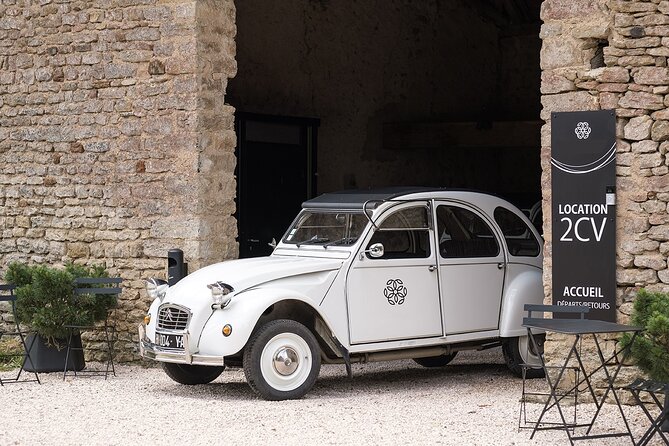 Citroën 2CV Bourgogne rental • Self-guided getaway - What the $301.03 group price really buys