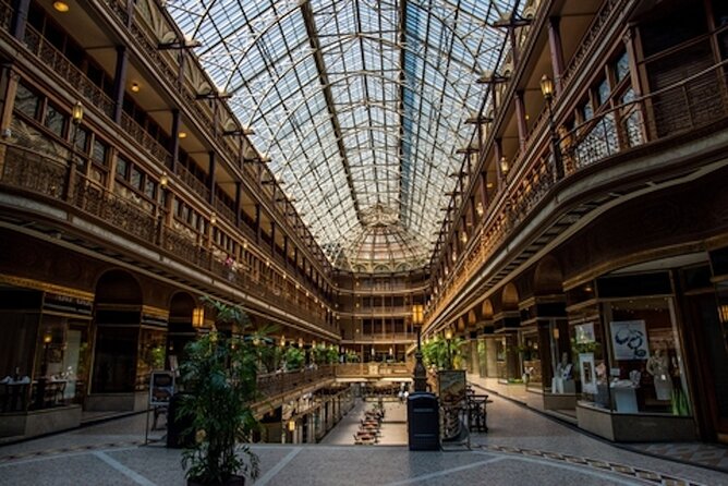 Cleveland Downtown Self Guided Audio Walking Tour - The Arcade brings a different side of downtown