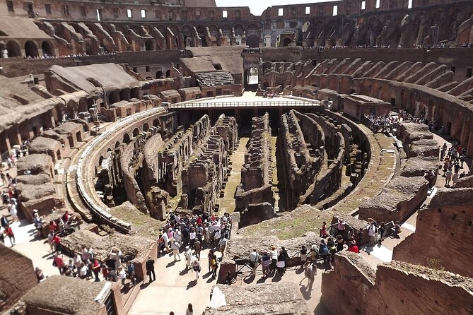 Colosseum, Forum, Palatine Hill with audio guide and Arena or Bus option - Climbing Palatine Hill for the views