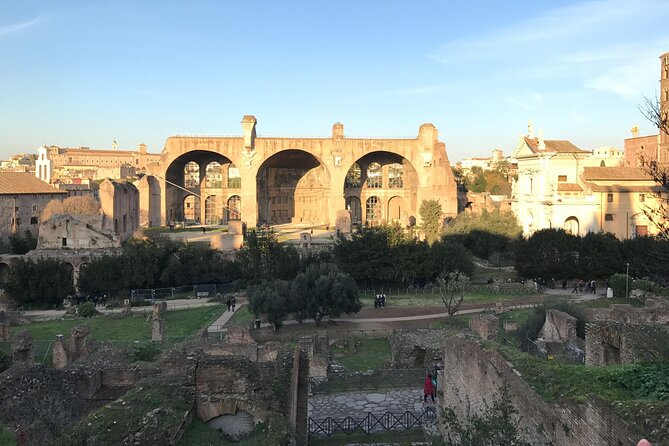 Colosseum, Forum, Palatine Hill with audio guide and Arena or Bus option - Group size, timing, and heat