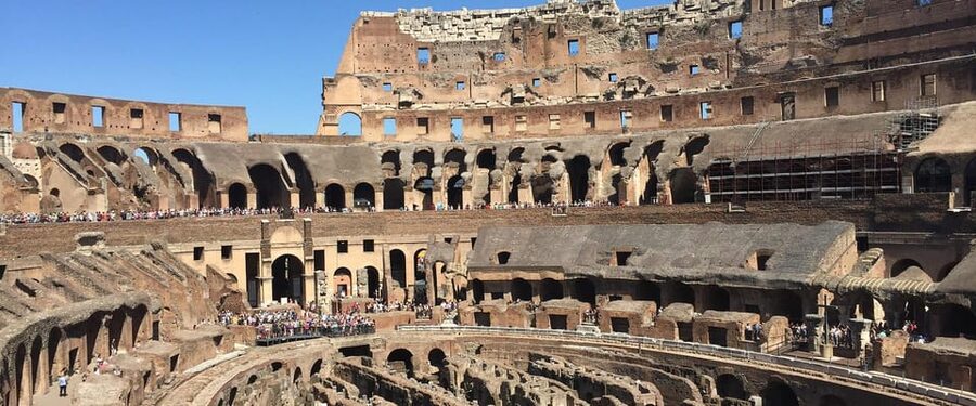 Colosseum, Forum & Palatine with AudioGuide (Arena optional) - Collecting your ticket above Colosseum Metro Station