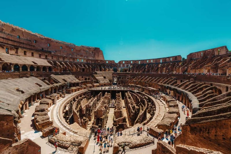 Colosseum & Roman Forum Entry with Audio Guide - Walking through the Roman Forum