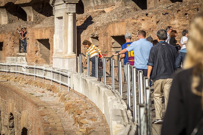 Colosseum, Roman Forum & Palatine Hill with Audioguide - Entering the Colosseum and seeing the arena floor