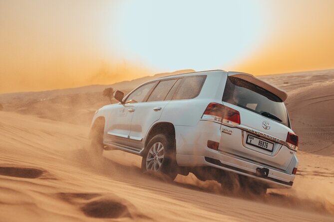 Combo:Private Desert Safari + dinner & ATV Self-drive/Quad Bike - From Dubai hotel pickup to the red dunes