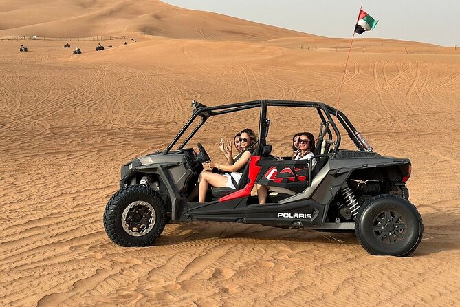 Combo:Private Desert Safari + dinner & ATV Self-drive/Quad Bike - Dinner with barbecue and table service