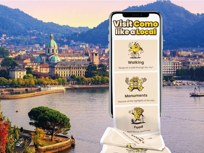 Como: Digital Audioguide made with a Local for your Tour - Why the digital format works well in Como