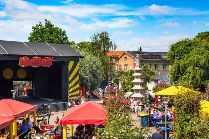 Copenhagen Christiania: Hidden Stories Self-Guided Adventure - Den Grå Hal and the route into Christiania