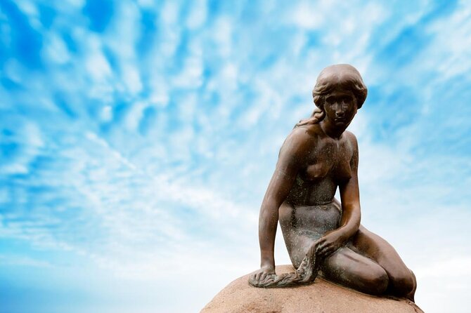 Copenhagen Little Mermaid Exploration Game and Self-Guided Tour - Agnete and the Merman by the water