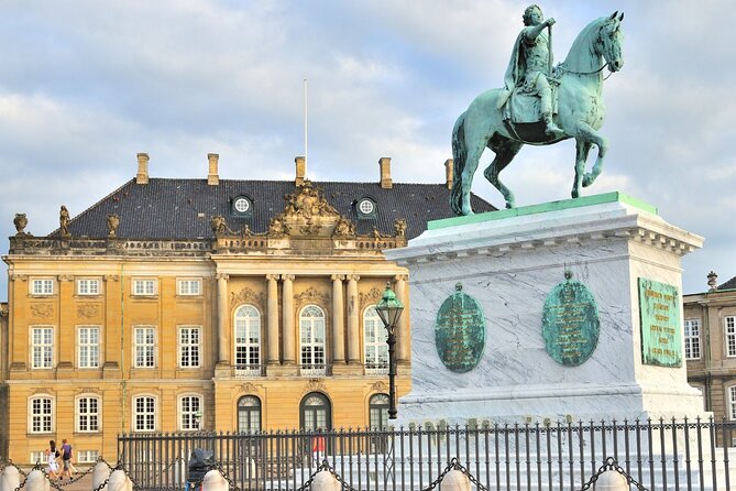Copenhagen Scavenger Hunt and Highlights Self Guided Audio Tour - Amalienborg connects the walk to Denmark’s royal story