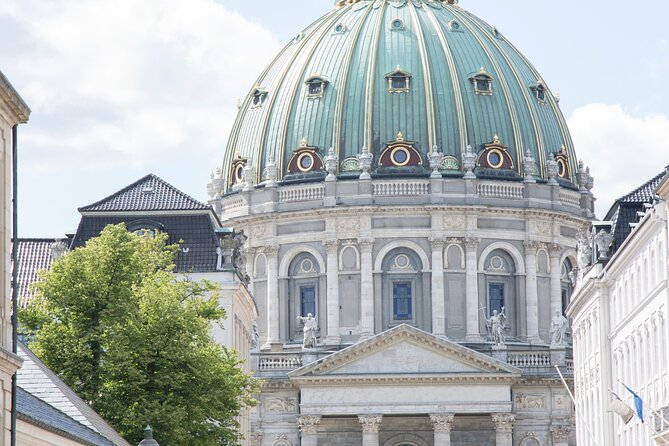 Copenhagen Scavenger Hunt and Highlights Self Guided Audio Tour - Marmorkirken adds a grand interior you do not need to enter