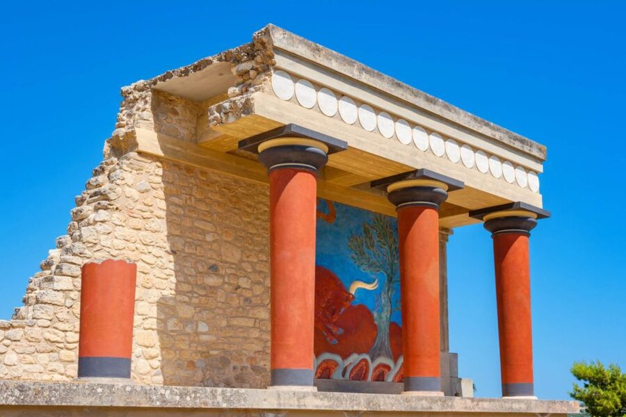 Crete: Knossos Palace and Museum E-Tickets with Audio Guides - The Throne Room, Queen’s Megaron, and Minos Ring