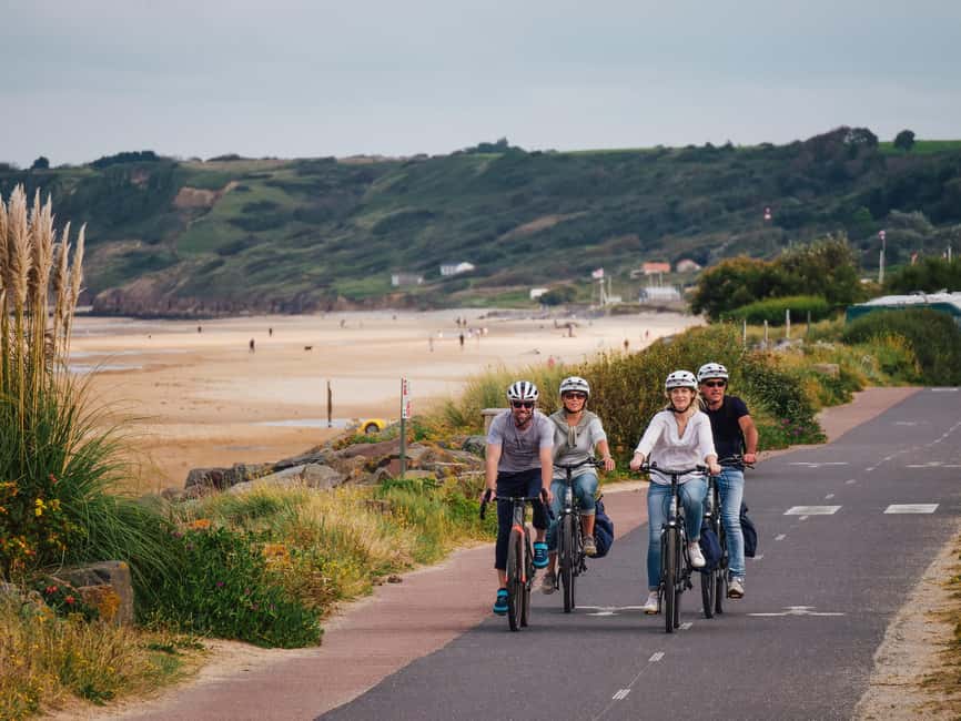 D-Day E-Bike excursion self guided - Pointe du Hoc, Longues-sur-Mer, and Arromanches
