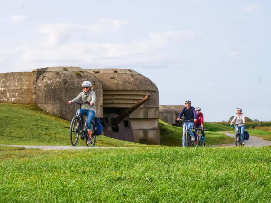 D-Day E-Bike excursion self guided - Getting comfortable with the GPS and Bosch motor