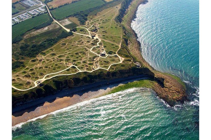 D-Day private tour Omaha Beach from Caen with audio guide. - Pointe du Hoc and the Ground Left Behind