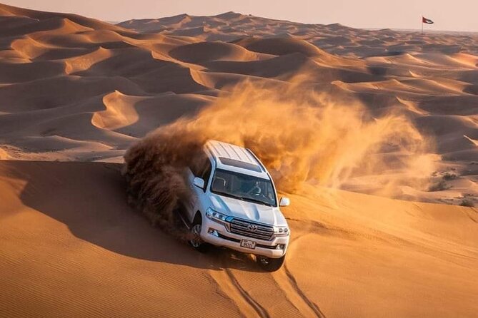 Desert Safari, 60-Min Self-drive ATV, Camel ride, Shows, Dinner - At a glance