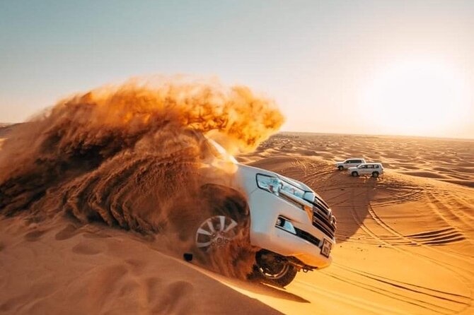 Desert Safari, 60-Min Self-drive ATV, Camel ride, Shows, Dinner - Camel rides, boards, and the camp setting