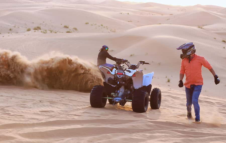 Desert Safari Self-Drive Quad Bike OR Dune Buggy Experience - Mesaieed: your first taste of desert driving
