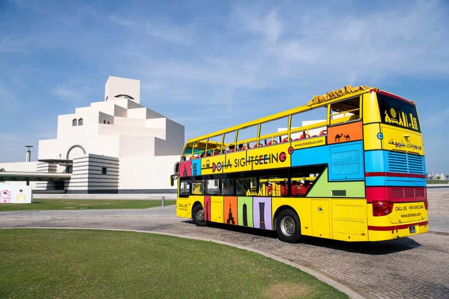 Doha: 24-Hour Hop-On Hop-Off Bus Ticket with Audio Guide - Key points to know before you board