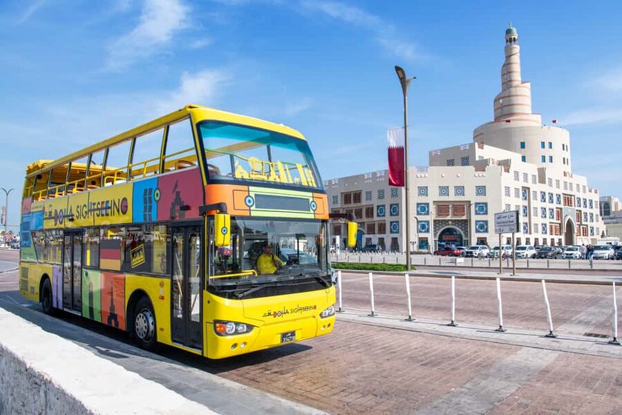 Doha: 24-Hour Hop-On Hop-Off Bus Ticket with Audio Guide - The National Museum explains modern Qatar