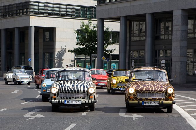 Dresden Live-Guided Self-Drive Trabi Safari City Tour 1h15min - The Zwinger and Dresden’s grand center