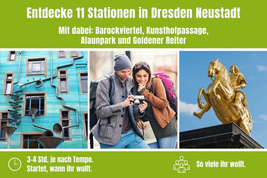 Dresden Neustadt: Scavenger Hunt Self Guided Tour - What the puzzle difficulty means for your group