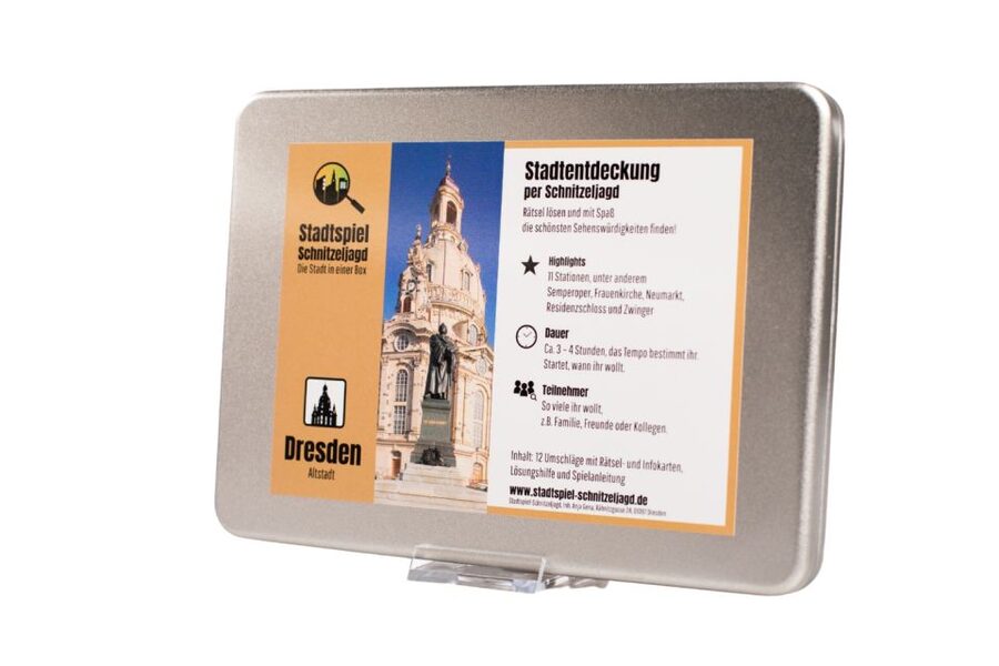Dresden: Old Town Self-Guided Scavenger Hunt Tour - How the envelope system works