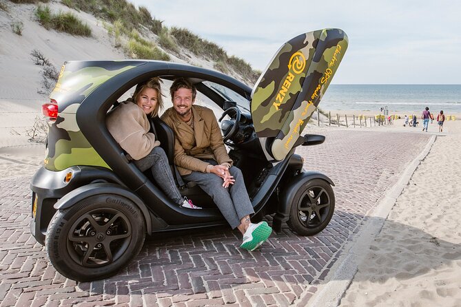Drive it yourself electric Dune and Beach GPS audio tour - Noordwijk Lighthouse and its coastal story