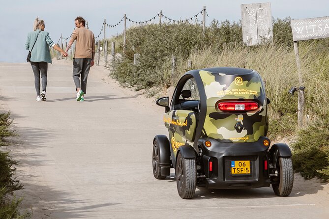 Drive it yourself electric Dune and Beach GPS audio tour - A longer pause at Langevelderslag
