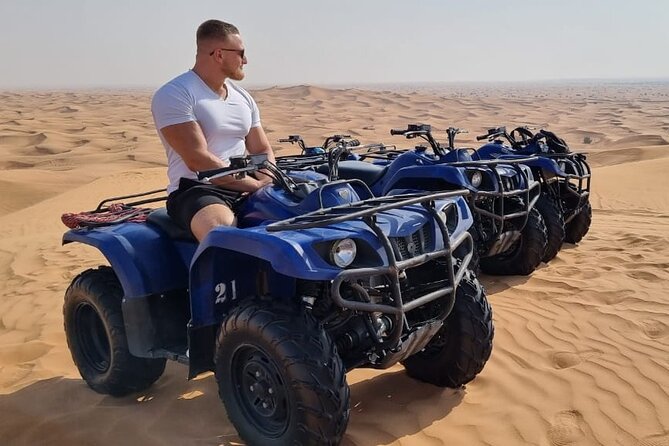 Dubai Long Self-Drive Quadbike with Camel and Falcon - Should you book the Dubai ATV tour?