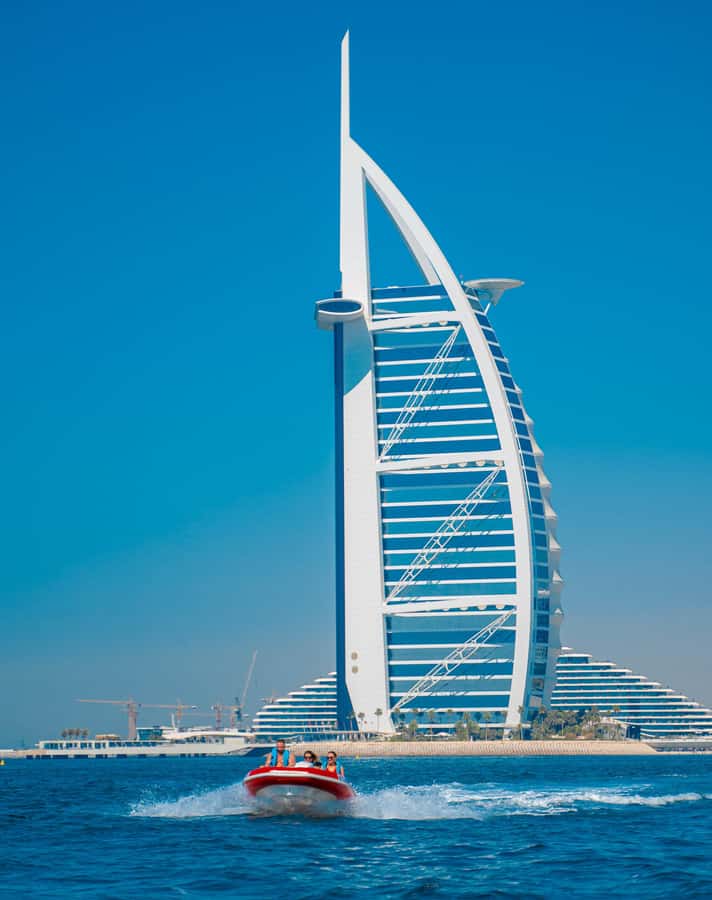 Dubai: Private Self-Drive SeaKart Jet Ski Boat Tour - Burj Al Arab and the Palm’s outer curve