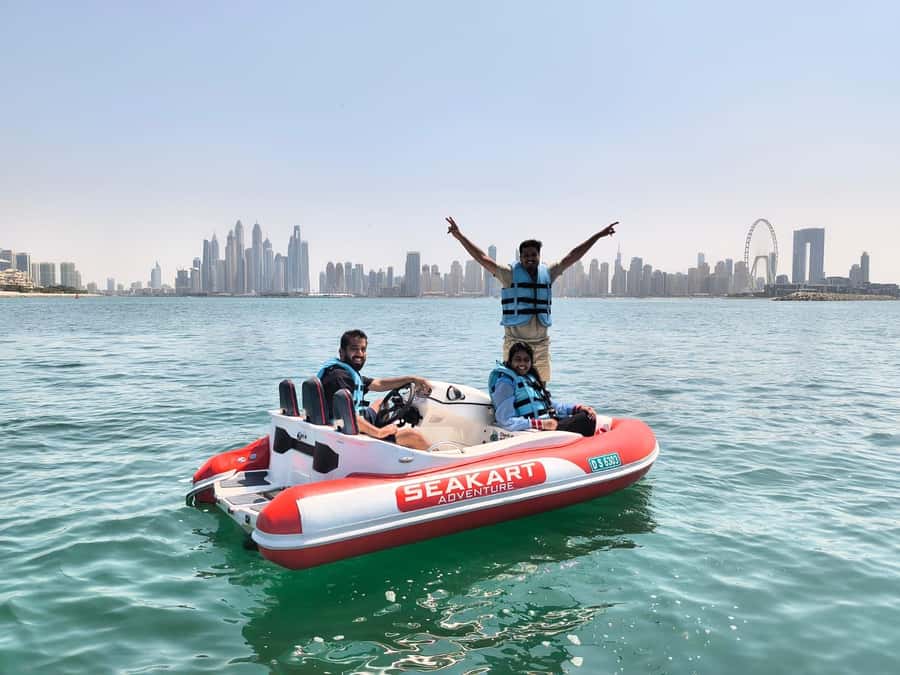 Dubai: Private Self-Drive SeaKart Jet Ski Boat Tour - What the price means for a private group