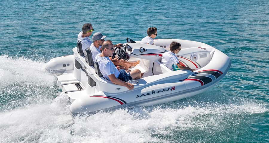 Dubai: Private Self-Drive SeaKart Jet Ski Boat Tour - The ten-minute golf cart transfer