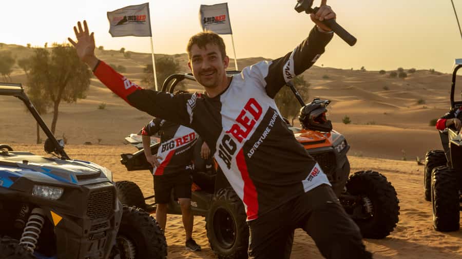 Dubai: Self-Drive 4WD Dune Buggy Guided Desert Adventure - Safety, clothing, and the real risk