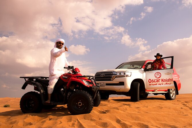 Dubai Self-drive Quad Bike, Sand Boarding, Camels & Refreshments - A Four-and-a-Half-Hour Escape From Dubai